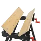 Bancada de Trabalho Dobrável c/ Torno Hecht 100kg - Bancada de Trabalho Dobrável Hecht 100kg